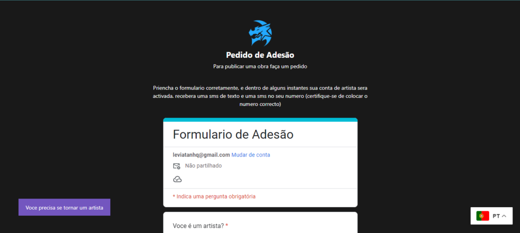 artista-1024x460 Atualizações: Modo Anônimo e Conta de Artistas