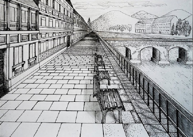 perspectiva-com-um-ponto-de-fuga-exemplos Perspectiva: Como Criar Profundidade nas Suas Obras